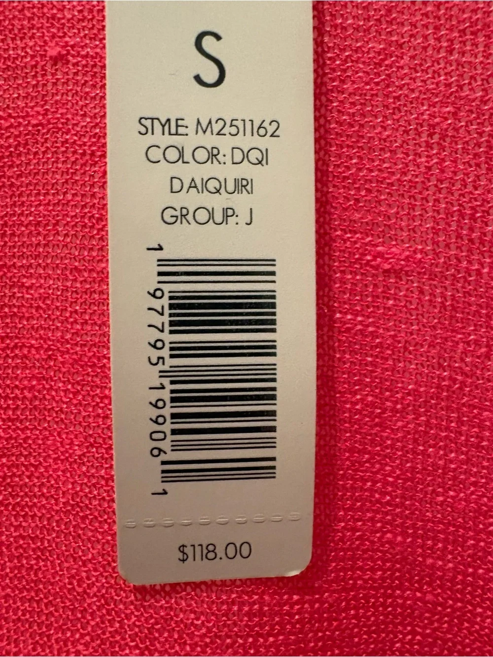 NIC+ZOE NWT Small Daiquiri Pink Linen Blend Open Front Cardigan Sweater $118